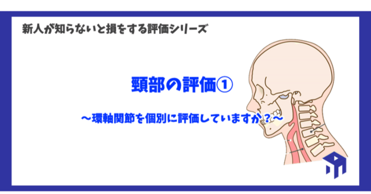 頸部の評価①｜加藤淳