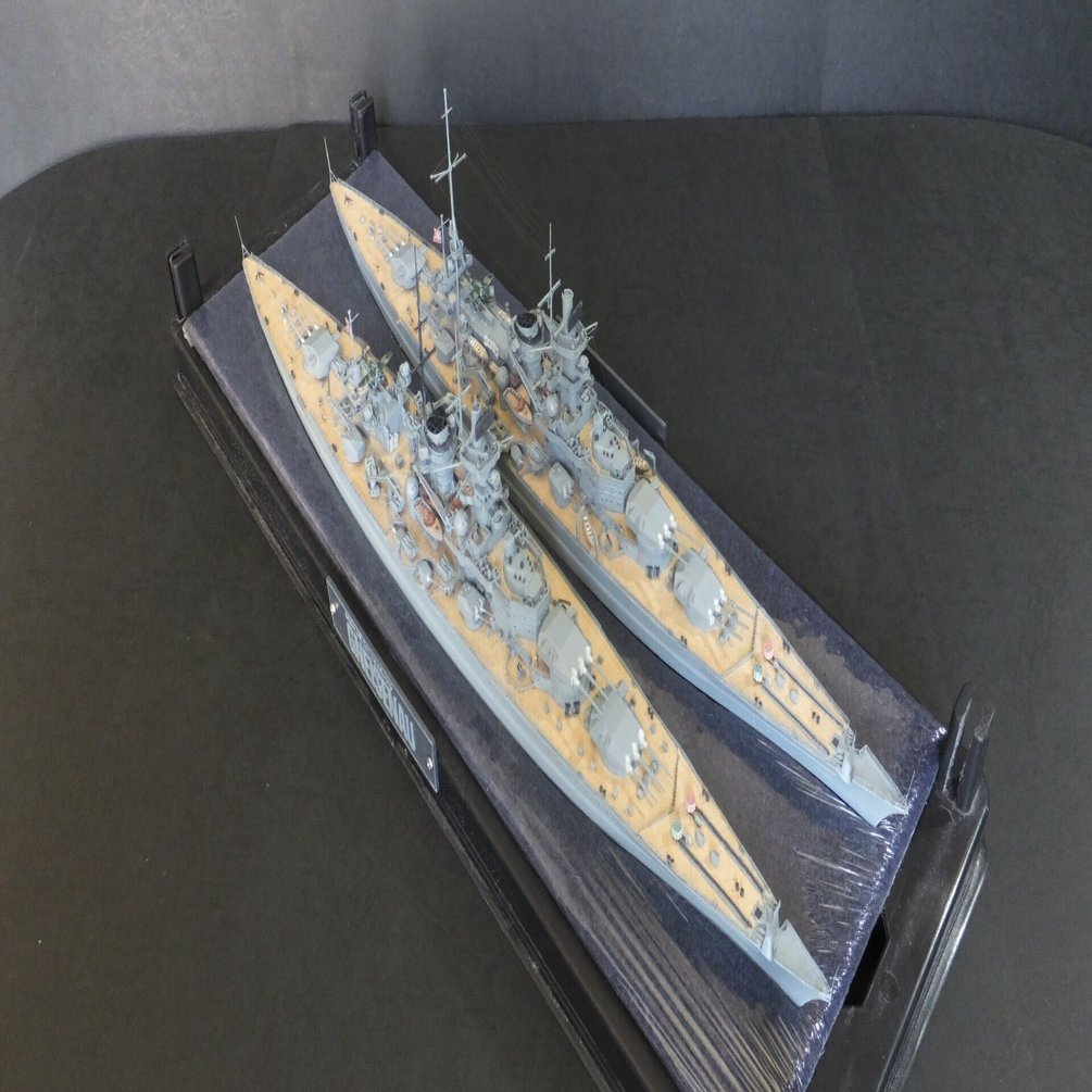 DKM Scharnhorst Class 1941 シャルンホルスト級制作記 #2 (Tamiya 1