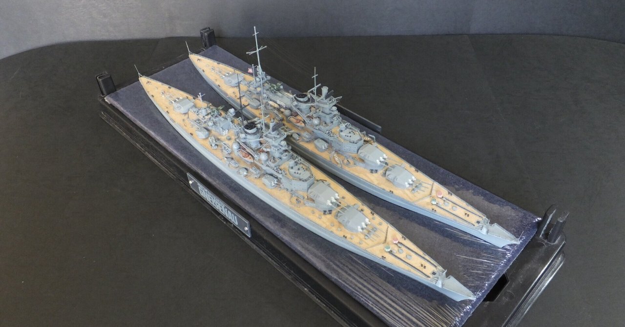 DKM Scharnhorst Class 1941 シャルンホルスト級制作記 #2 (Tamiya 1