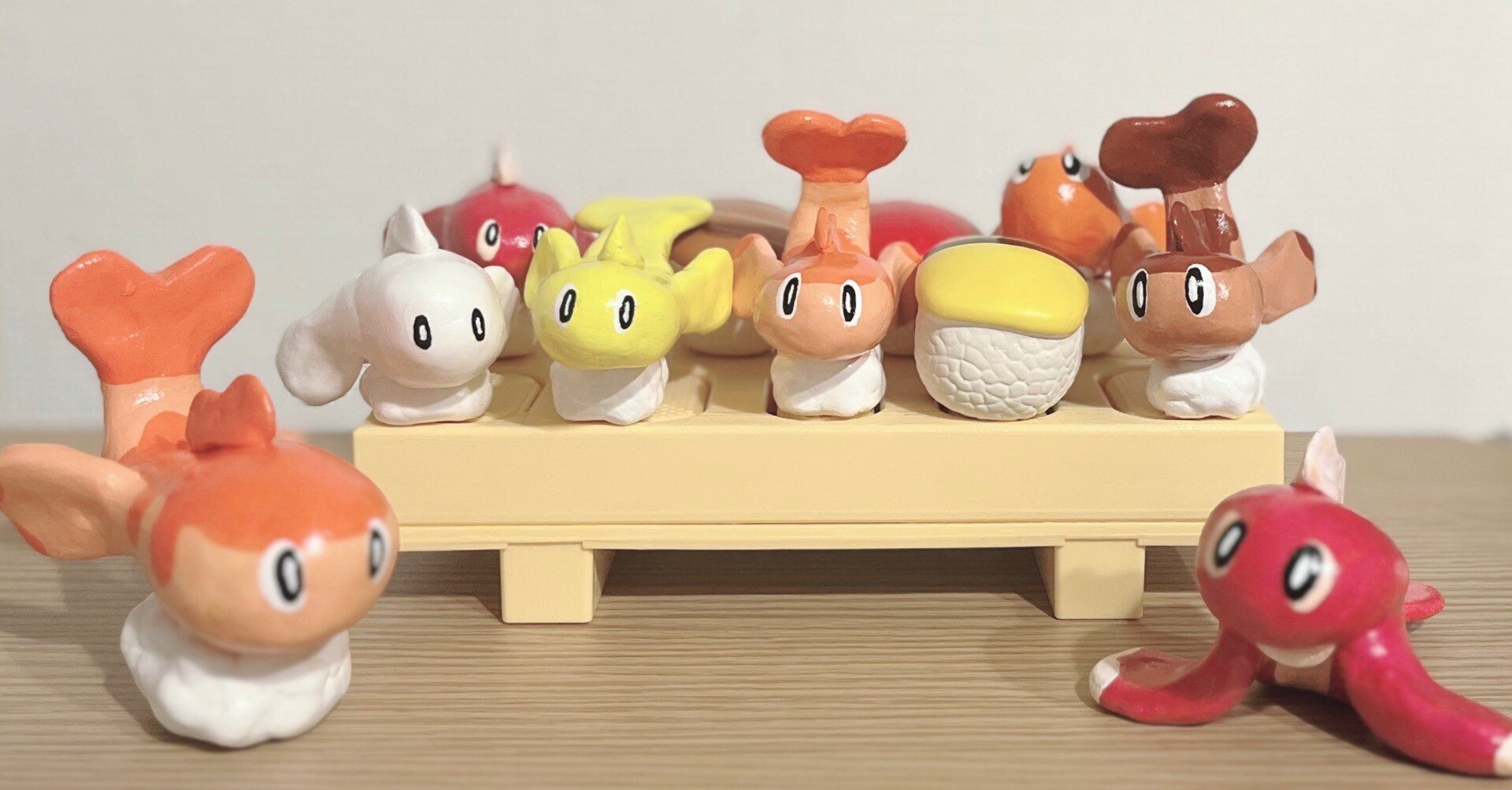 石粉粘土フィギュアの作り方｜nanica