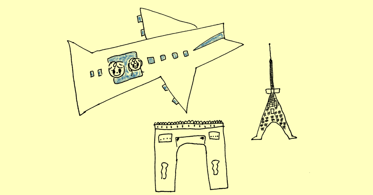 【旅行記】フランス　パリの3日間を振り返る（1日目はパリの街を歩いたよ）｜いちごバター
