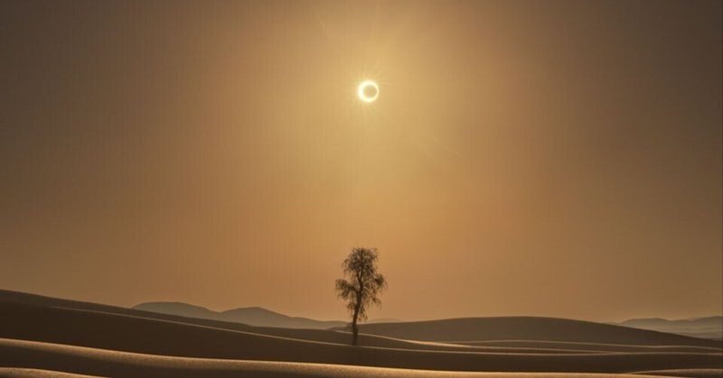 A Desert Eclipse　砂漠の日食