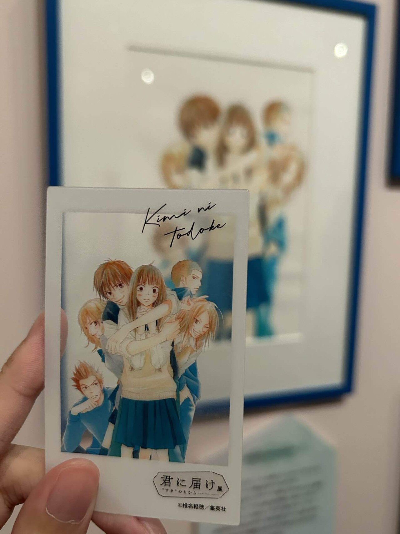 集英社 - 君に届け展 来場者特典 フォト風クリアカードの通販 by