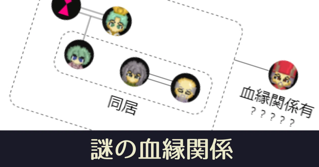 血縁関係のない同一人物