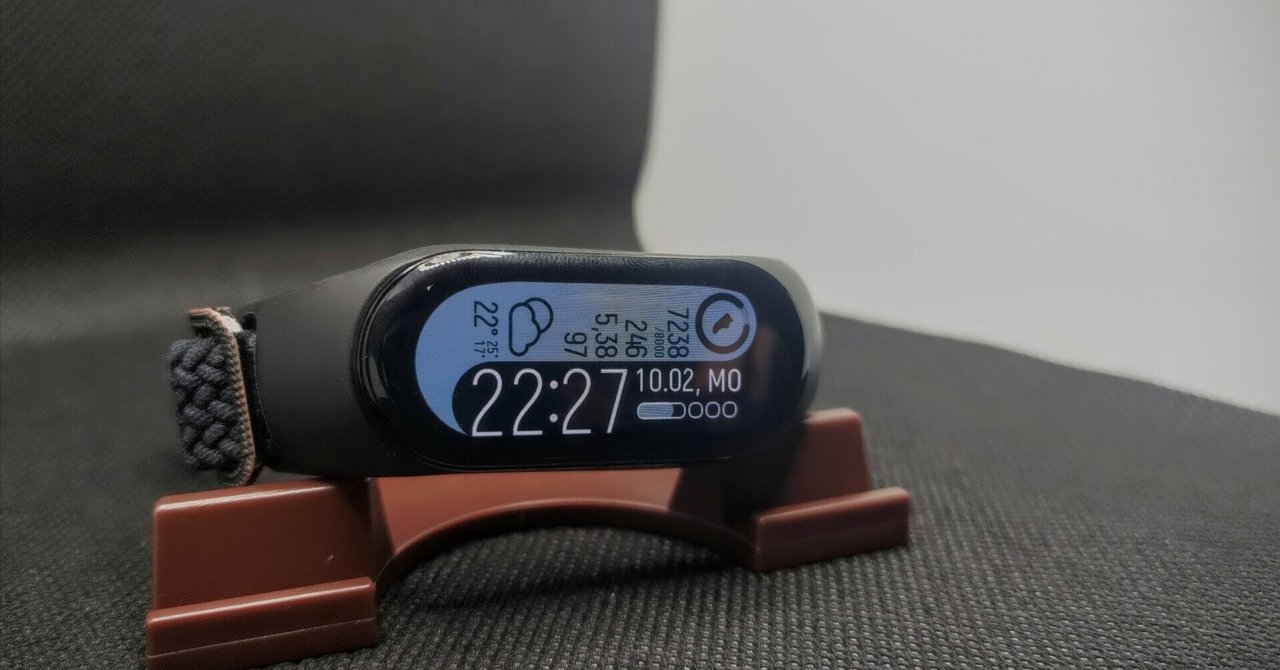 Xiaomi Smart band7のやっすいガラスフィルムが意外とよかった｜ニシン