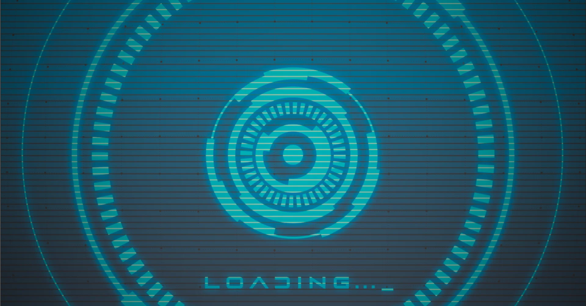 006_Cyber Loading Screen [AE Data Distribution]｜ほかほか炊きたてモーション