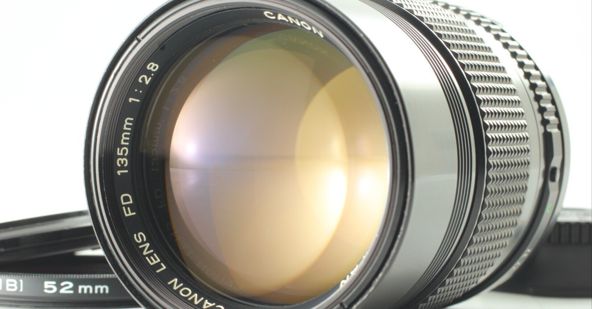 ☆美品 キヤノン Canon New FD 135mm f/2 高級レンズ カビ、クモリ無し 動作確認済 - カメラ、光学機器