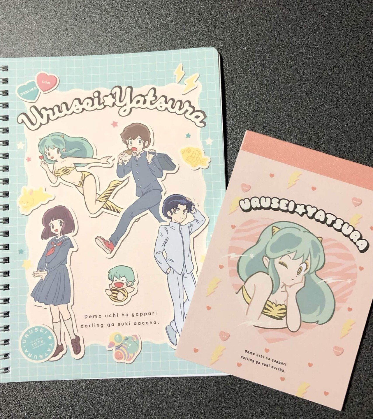 「うる星やつら」Ｂ５サイズノート③（新品・当時モノ） ☆当時もの☆ うる星やつら キャラクターノート ラムちゃん 昭和