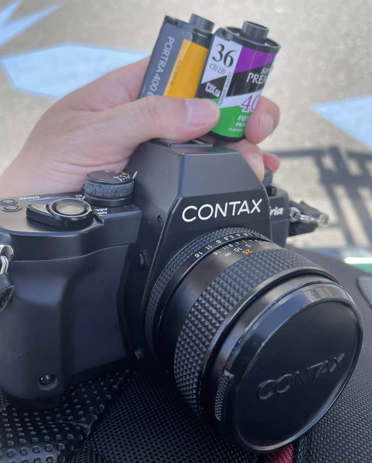 フィルムカメラはCONTAX Aria｜tessytec contax Aria フィルム一眼レフ 