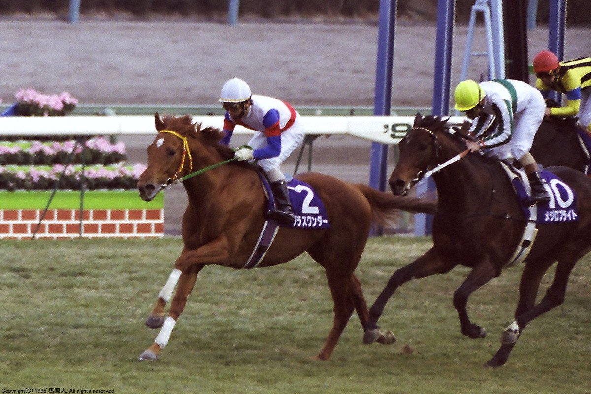 第43回有馬記念：蔵出し写真 1998年②グラスワンダー｜馬画人 (まが 