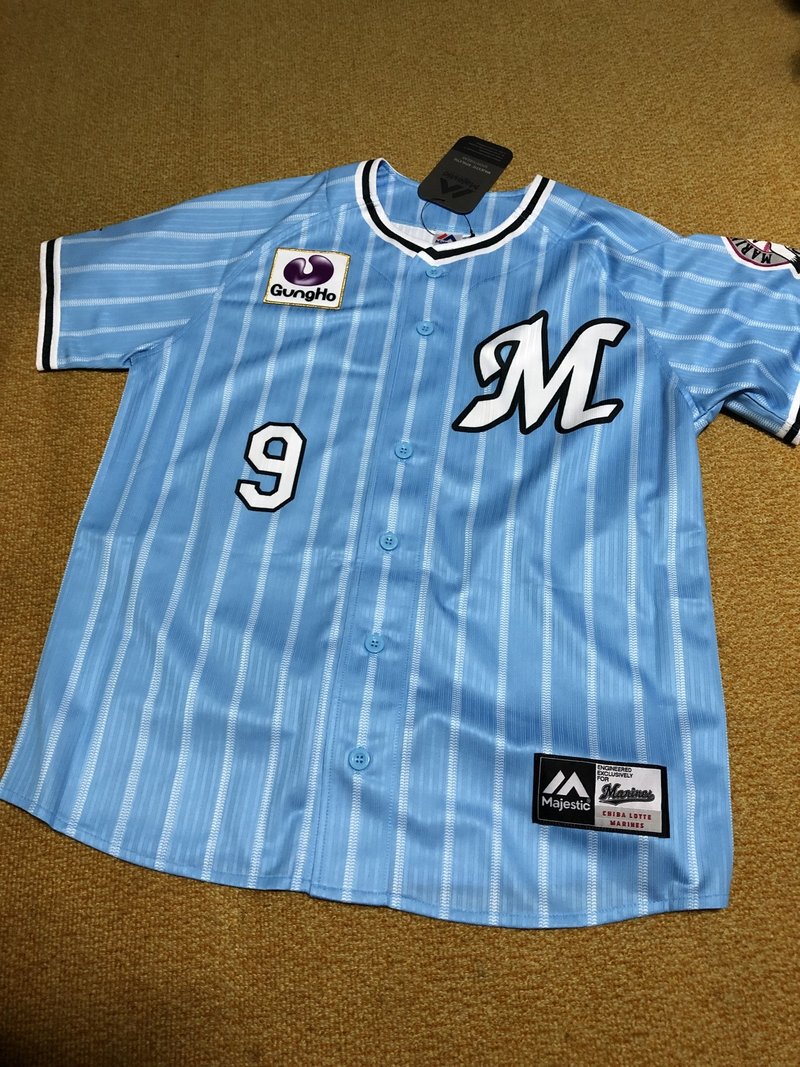 福浦和也オールドビジターユニフォーム 千葉ロッテマリーンズ福浦和也