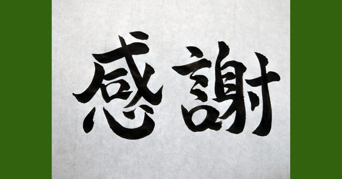 感謝の謝の字は「言」「身」「寸」で出来ている。つまり、感謝は自分の身体を少し…|アキタロウ