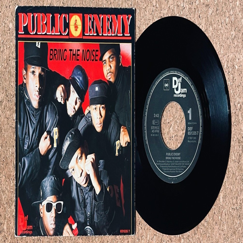 PUBLIC ENEMYの名曲を7インチで聴く｜五辺宏明