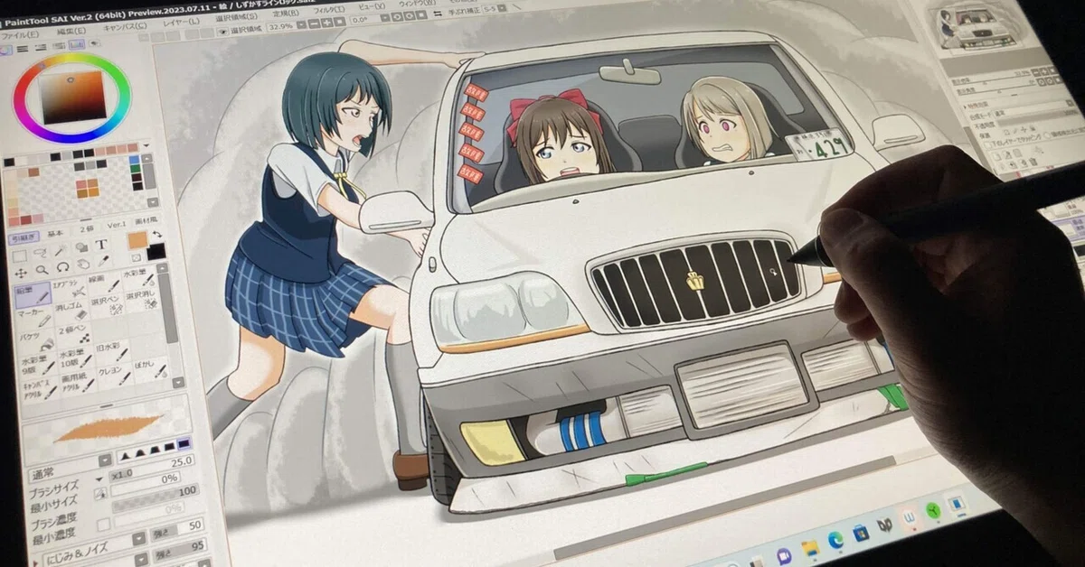 貴方の愛車の絵を描かせていただきます。 お目にかから