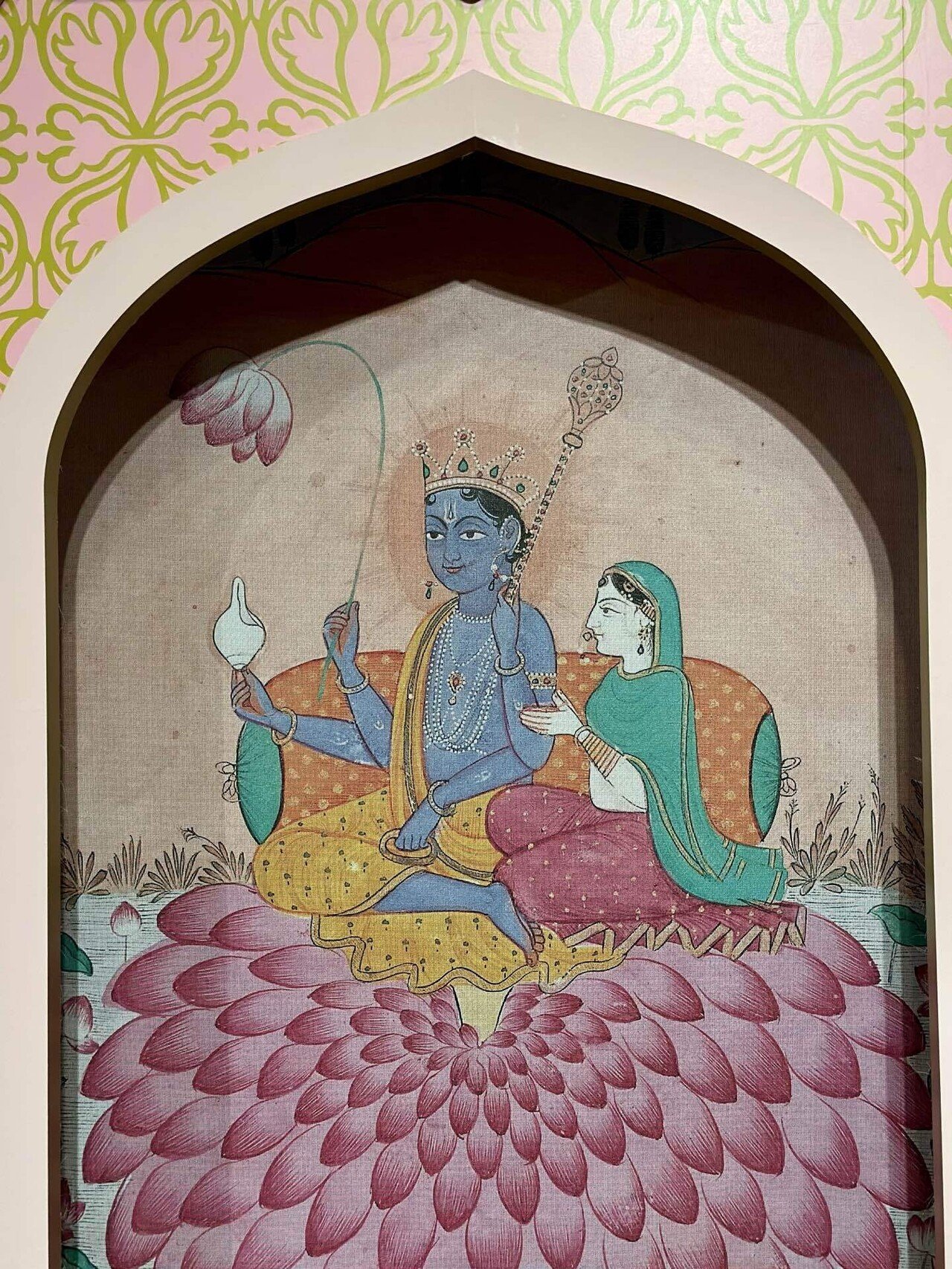 東京の休日 176〜【インド細密画＠府中市美術館】神々の恋模様とカレー