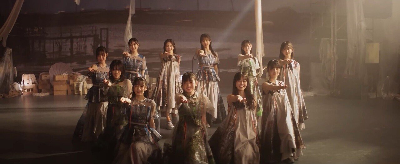 Youtubeで櫻坂3期曲の「マモリビト」MVが公開されてた。櫻坂の