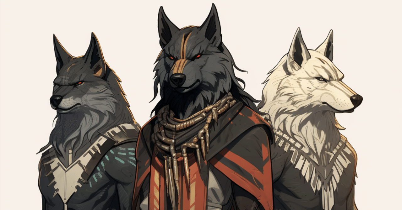 AIイラスト『白オオカミの教え』挿絵：エスニック編。文化の盗用｜みれ