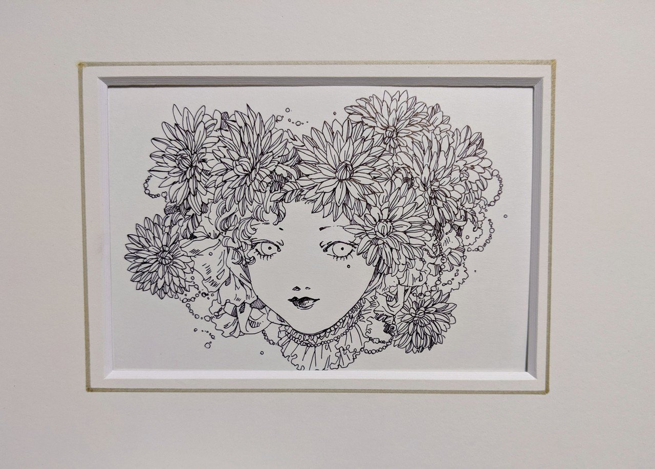 ボールペン画『ごちゃごちゃ』【価格応談】 91o7lpPLM8L._UF350,350_QL50_.jpg