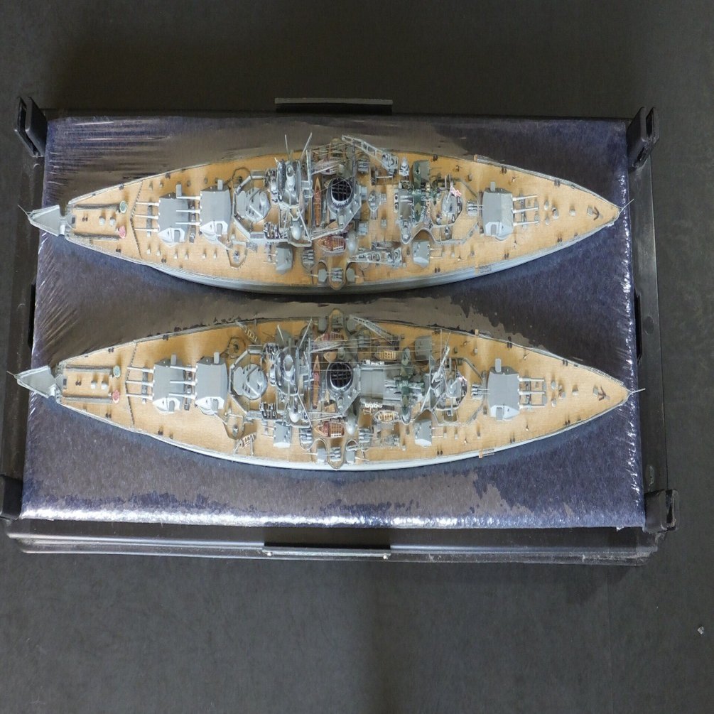 DKM Scharnhorst Class 1941 シャルンホルスト級制作記 #4 (Tamiya 1