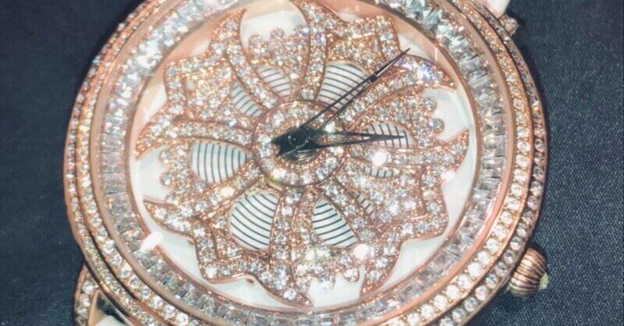 未使用】アンコキーヌ レディース 腕時計 バタフライガーデン 【公式通販】