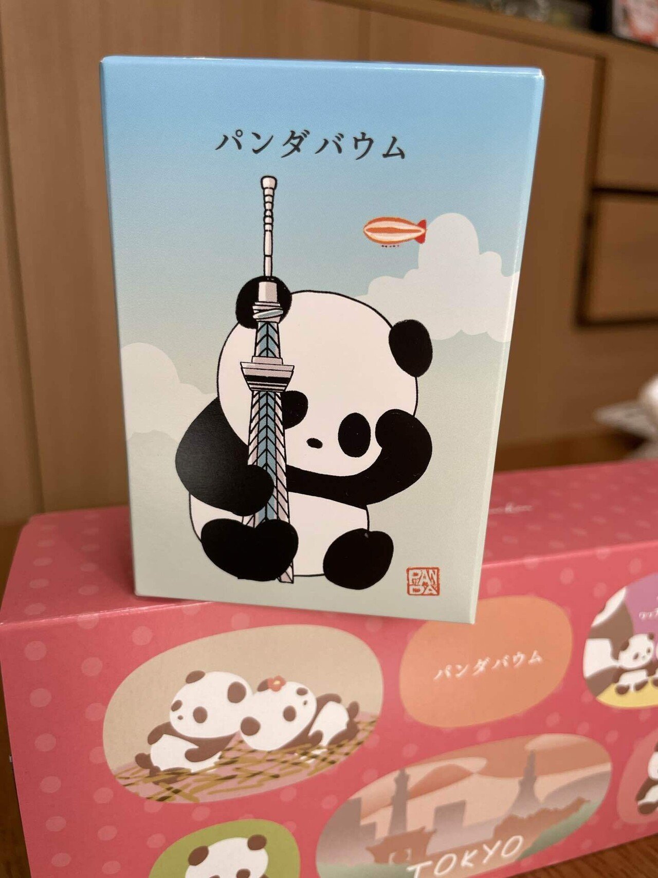 カタヌキヤ　パンダバウムクーヘン　空き箱　スリーブ カタヌキヤ パンダバウムクーヘン 空き箱 スリーブ カタヌキヤ パンダ