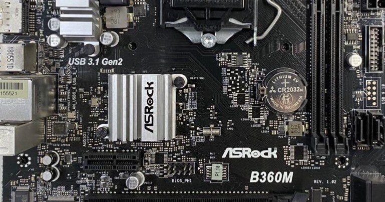 ASRock B360M(マウスコンピューターのoem)にB360M HDVのBIOSを