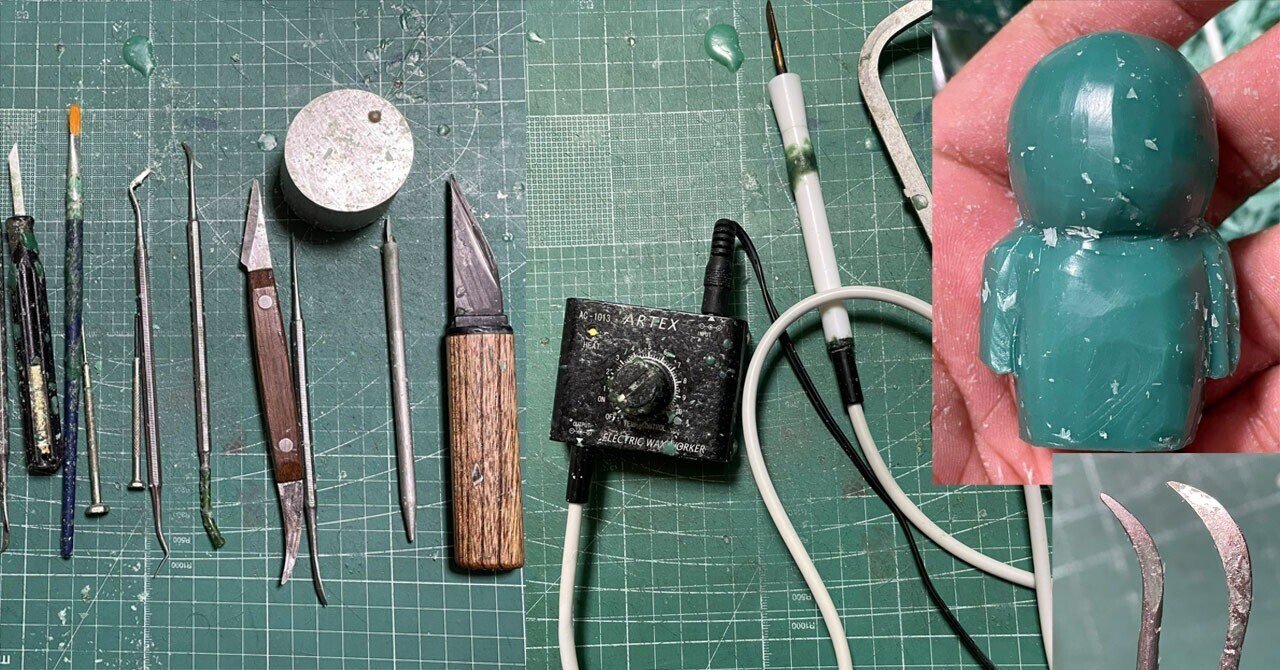 ソフビの原型を作るお話｜ビックワンタダシ