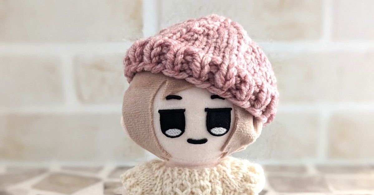 ぬい服　帽子　ぱんだ30 ぬい服】【PANDAPAN】ぬいぐるみ用着ぐるみキャップ(中華まん