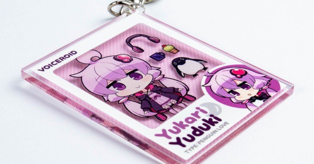 作品：27】グッズのアイデア：フィギュアパッケージ風 アクリル多奏