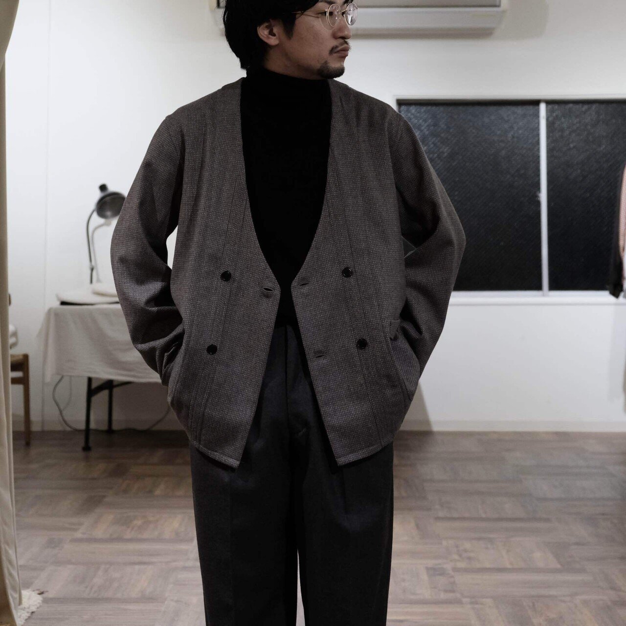 Aquellos Ojos Verdes BISHU / Abstract Flannel｜水岡