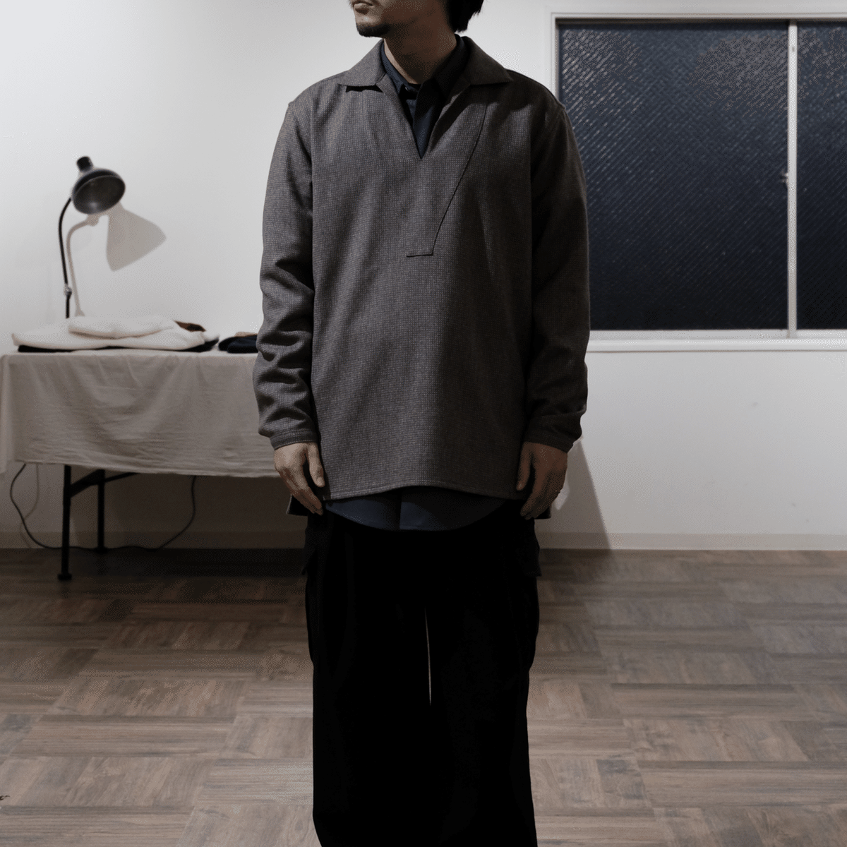 Aquellos Ojos Verdes BISHU / Abstract Flannel｜水岡