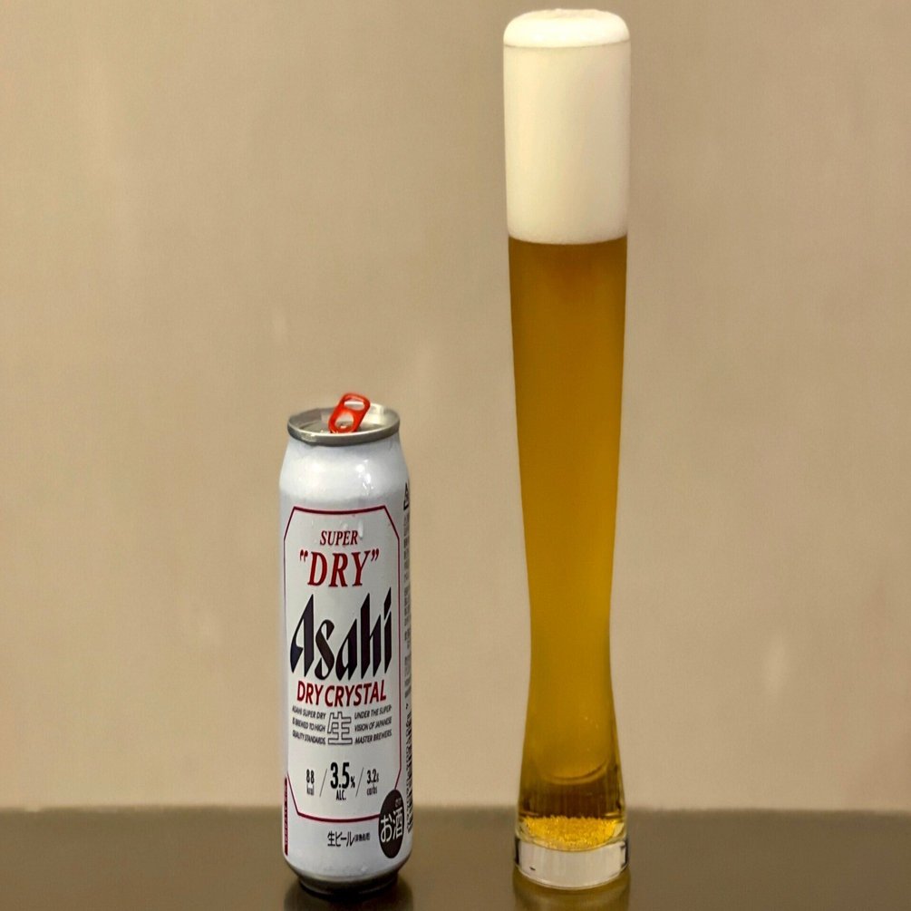 アサヒビールの「アサヒスーパードライ ドライクリスタル」｜yamashin0120
