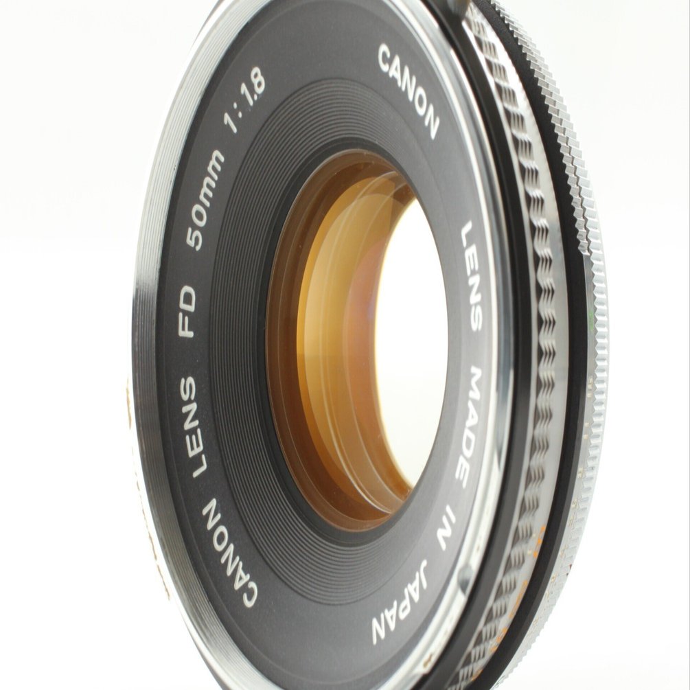Canon FD 50mm F/1.8の分解｜フィルムカメラ修理のアクアカメラ