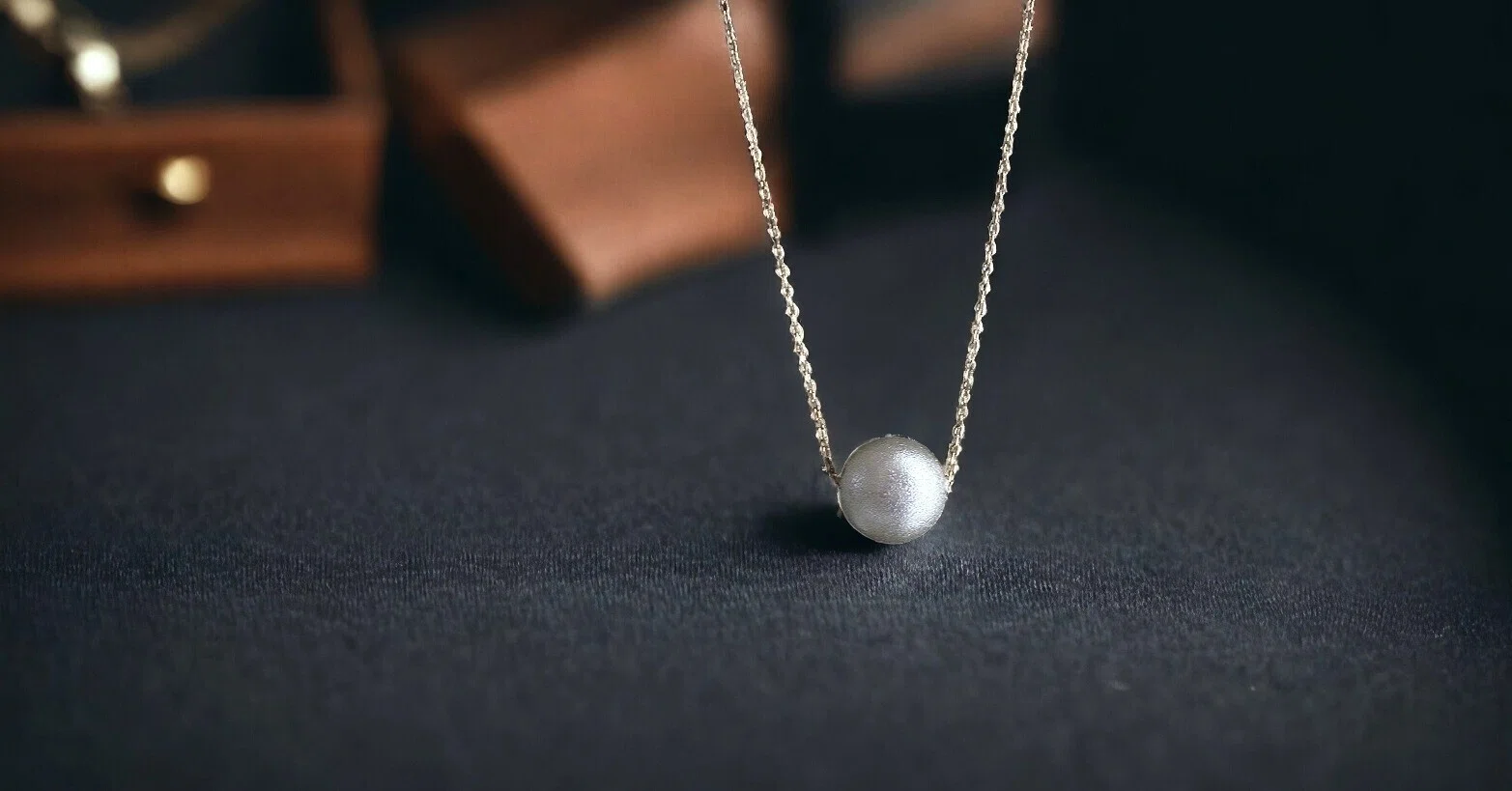 レシピNO.7/1粒パールのネックレス|アクセサリーの作り方ざっくり レシピNO.7/1粒パールのネックレス|アクセサリーの作り方ざっくり