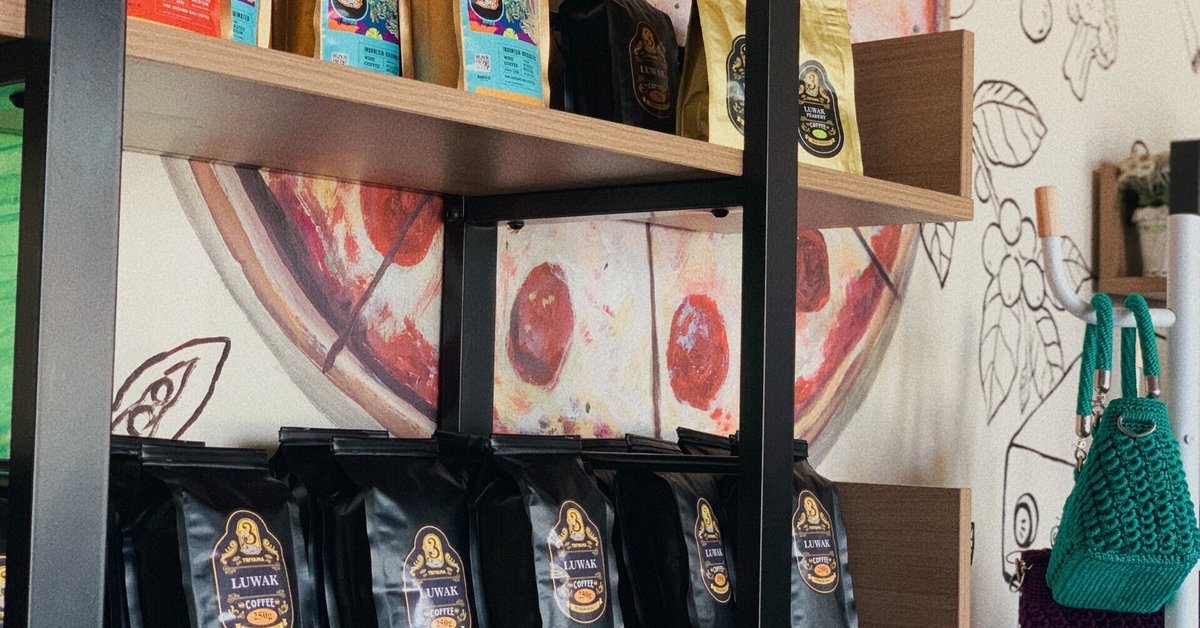 インドネシアで高級ジャコウネココーヒーのお店に連れて行かれた