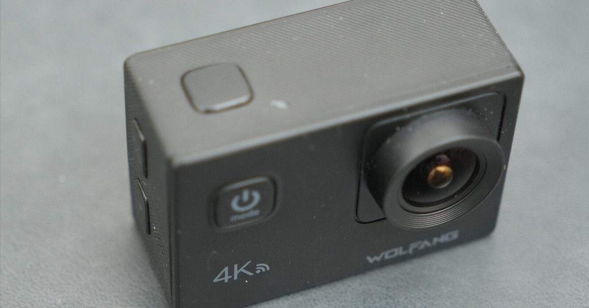 WOLFANG アクションカメラ Amazon.com : WOLFANG GA100 Action Camera 4K 20MP Waterproof