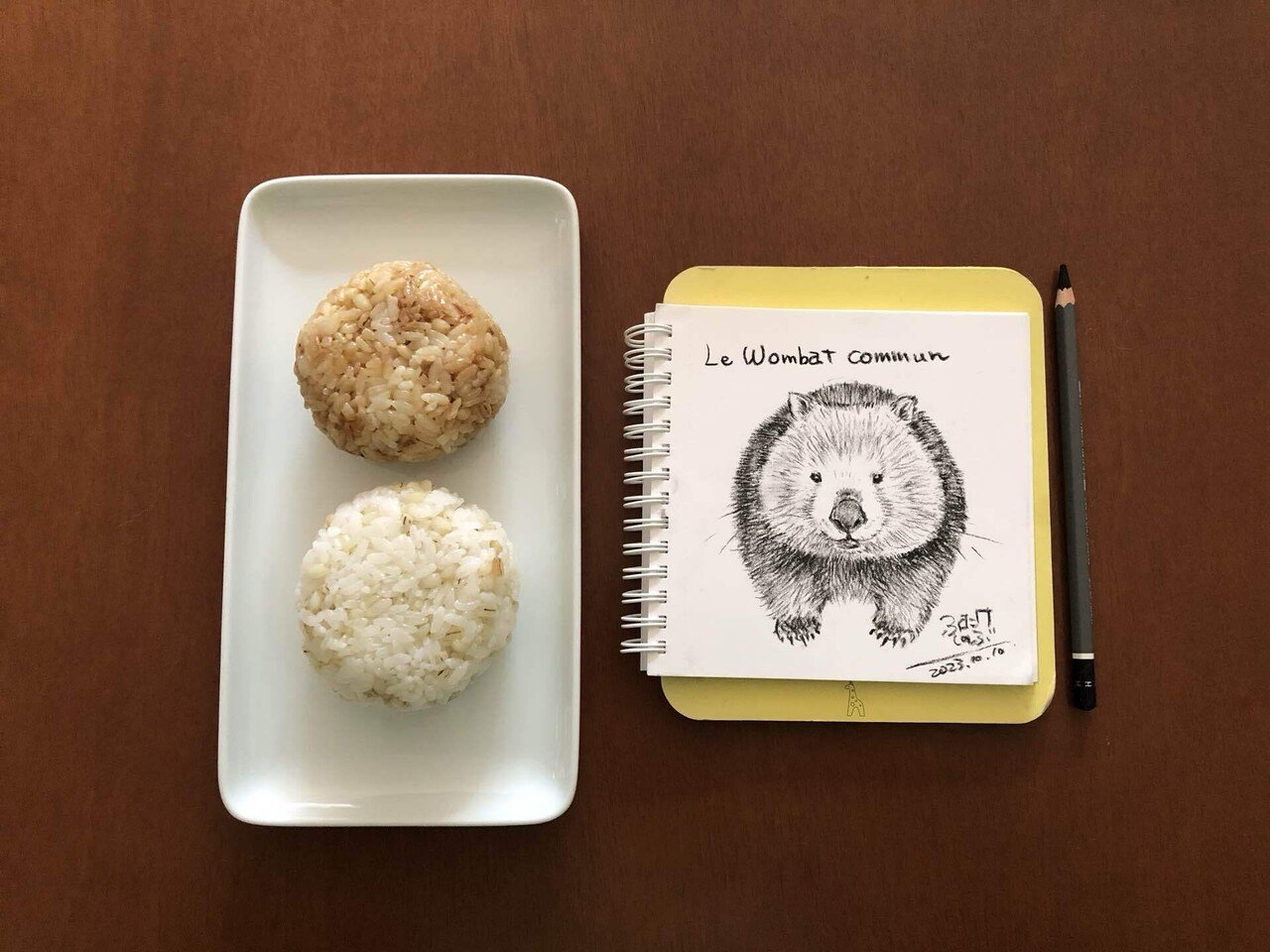 今日の絵:2023/10/10｜Shinobu Fukutake