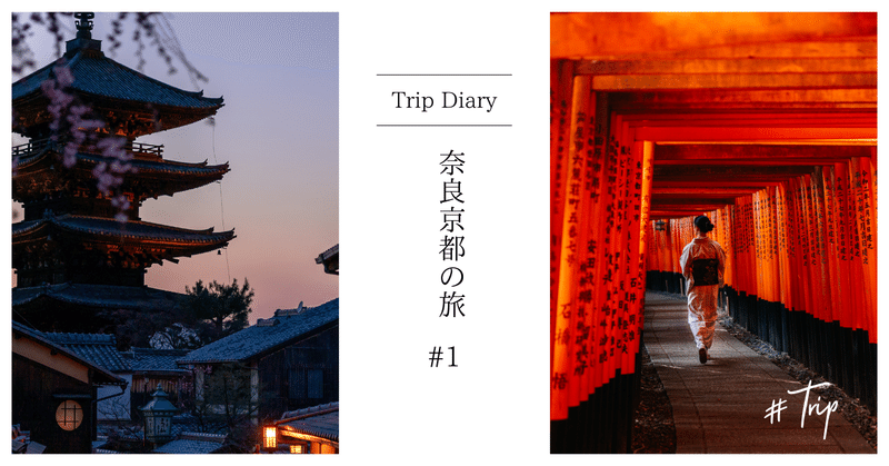 奈良・京都の旅へ（2023.10)