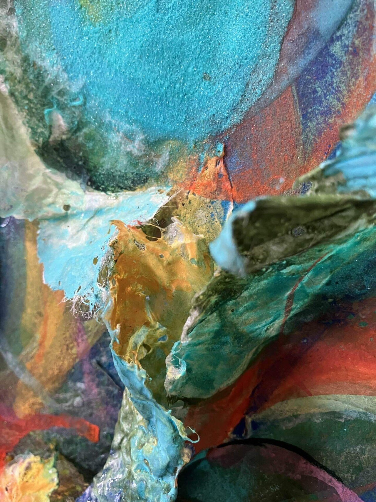 和紙と岩絵具の景色」シリーズ1〜6｜yumingtime202201