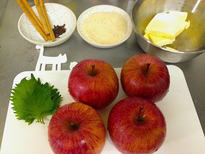 おいしいかおり２話 作中の焼きりんご ハーブ香る レシピを作成 ひさいめし 熊本より Note