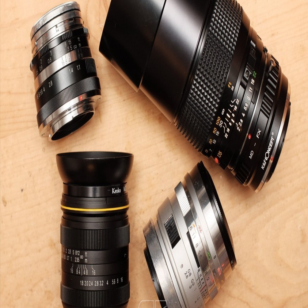 オールドレンズ YASHINONセット （セット1） FUJI Xと出会ったレンズ｜みらい。