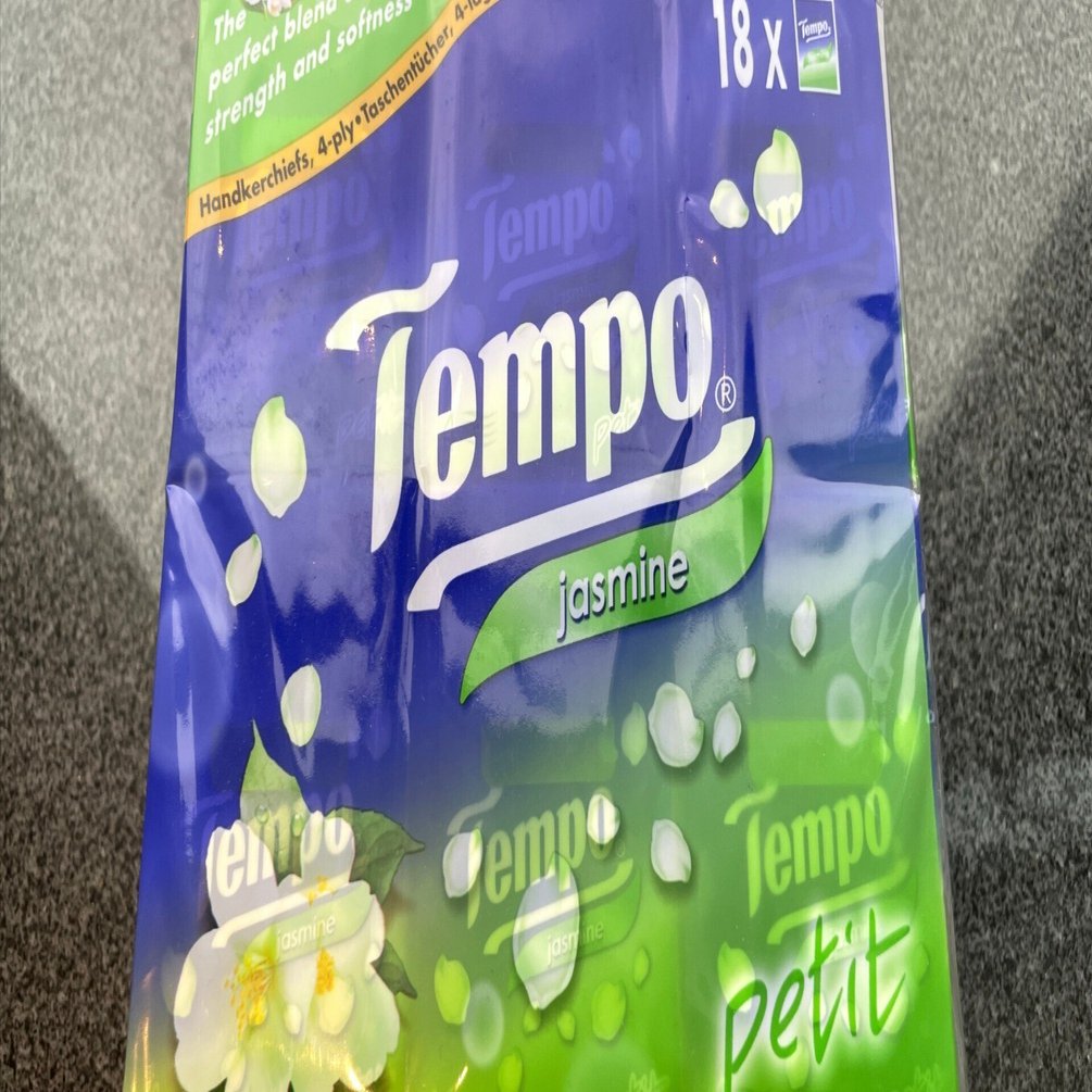 お得！香港 テンポ Tempo ポケットティッシュ 144個セット NEW】2セット特価 Tempo テンポ ティッシュ 36個 水梨花 Pear Blossom