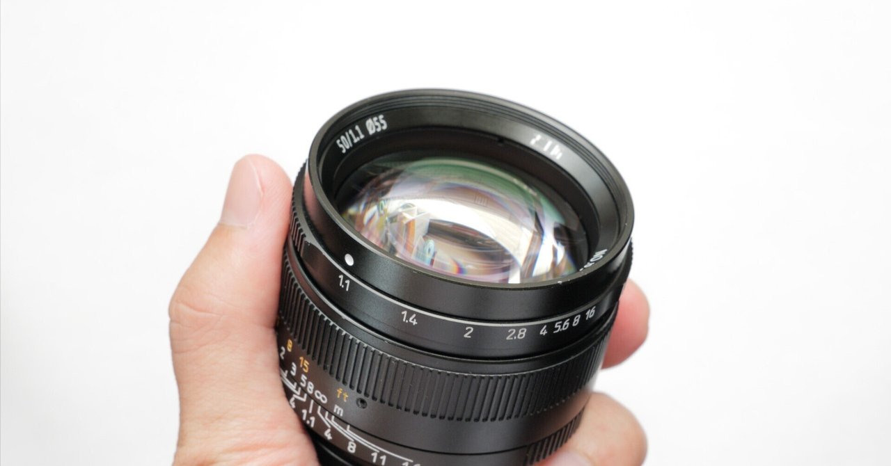7artisans 50mm f1.1｜みわ