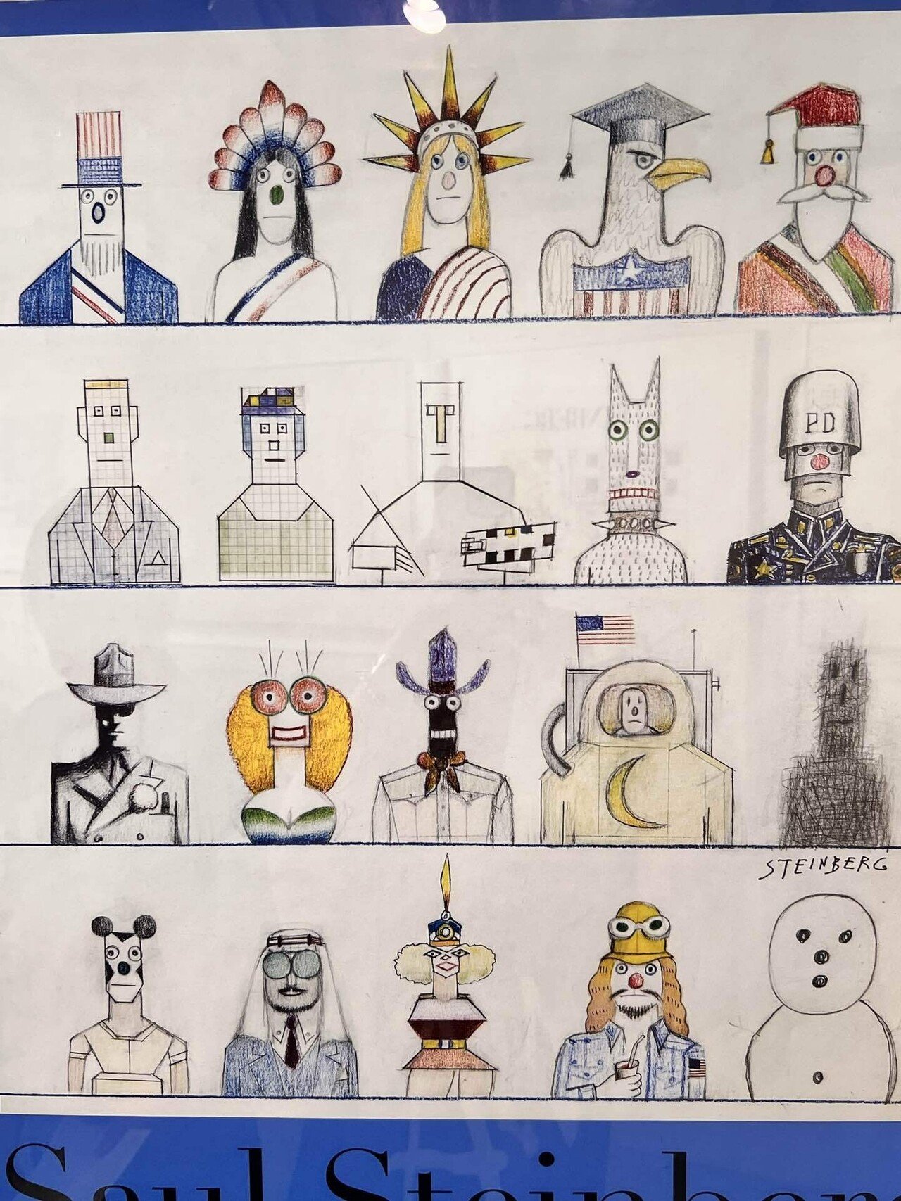 ソウル・スタインバーグ作品集 伝説を見た！ ソール・スタインバーグ展｜ヨーコJAPAN