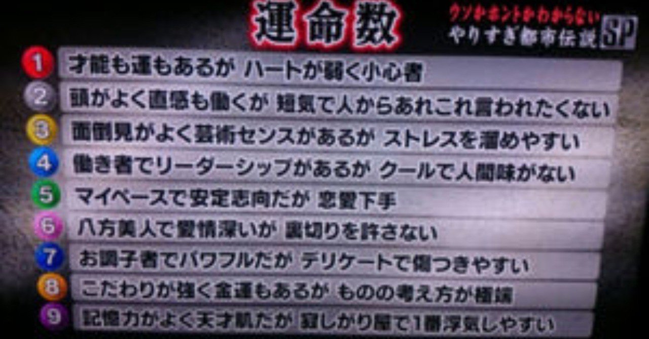 やりすぎ都市伝説の 運命数 が本当に運命なのかをpythonを使って調べてみた Shimakaze Soft Note