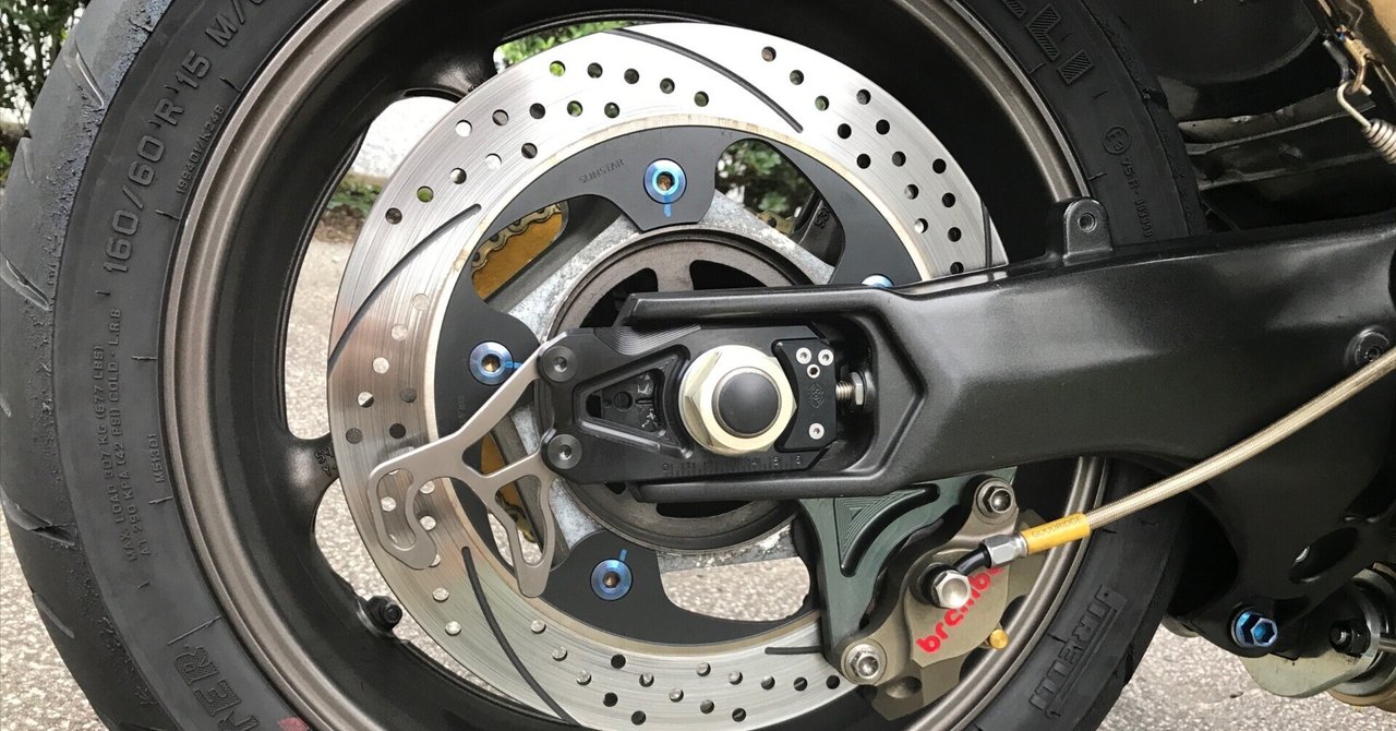 tmax530dx リアホイール ディスクローター ABSセンサープレート