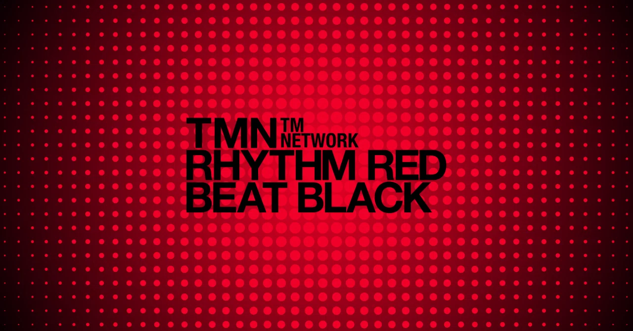 TM NETWORK「RHYTHM RED BEAT BLACK」：交差する赤と黒の世界、交錯