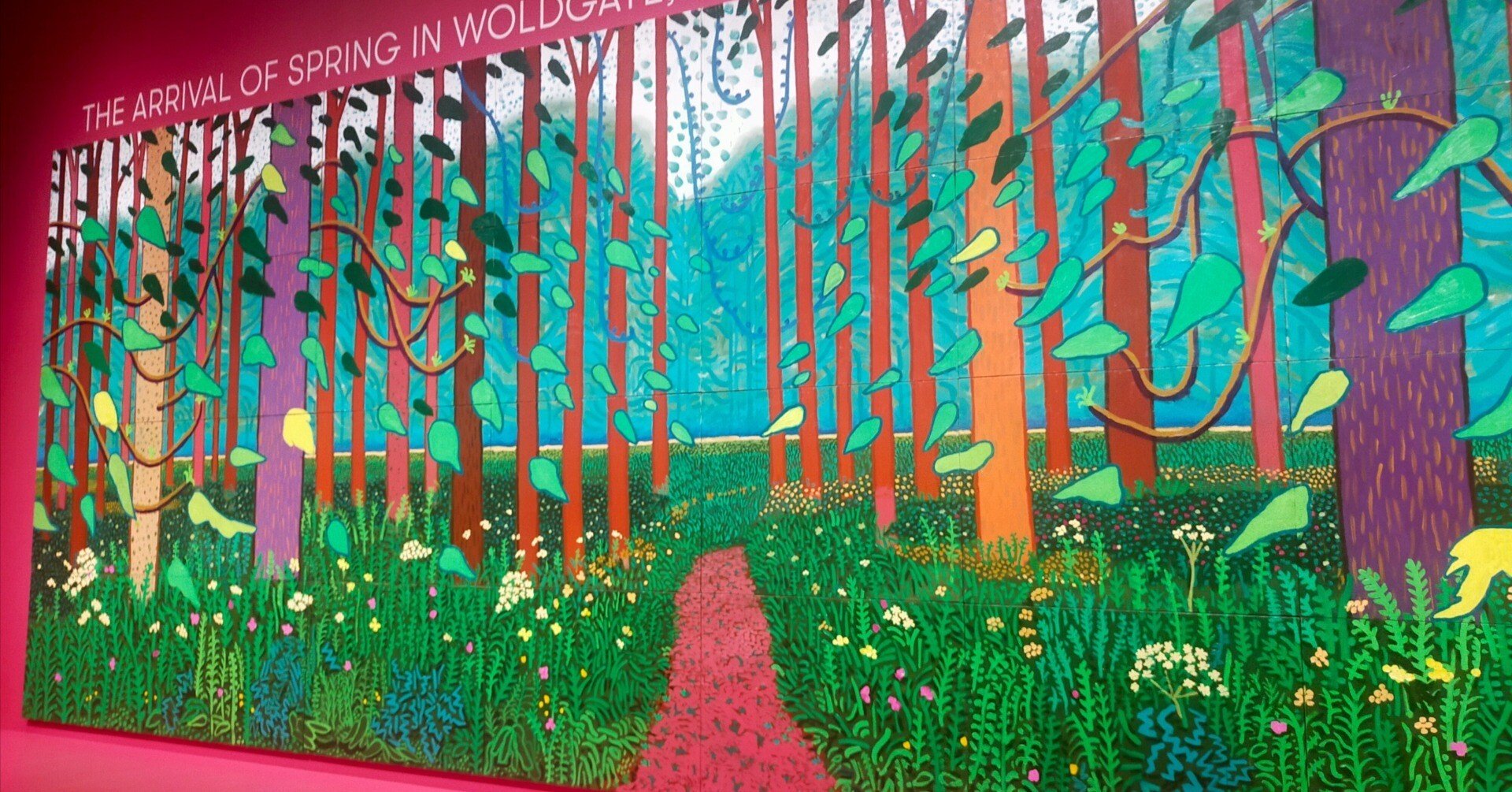 東京散歩②代官山から東京都現代美術館デイビッド・ホックニー展｜カニ