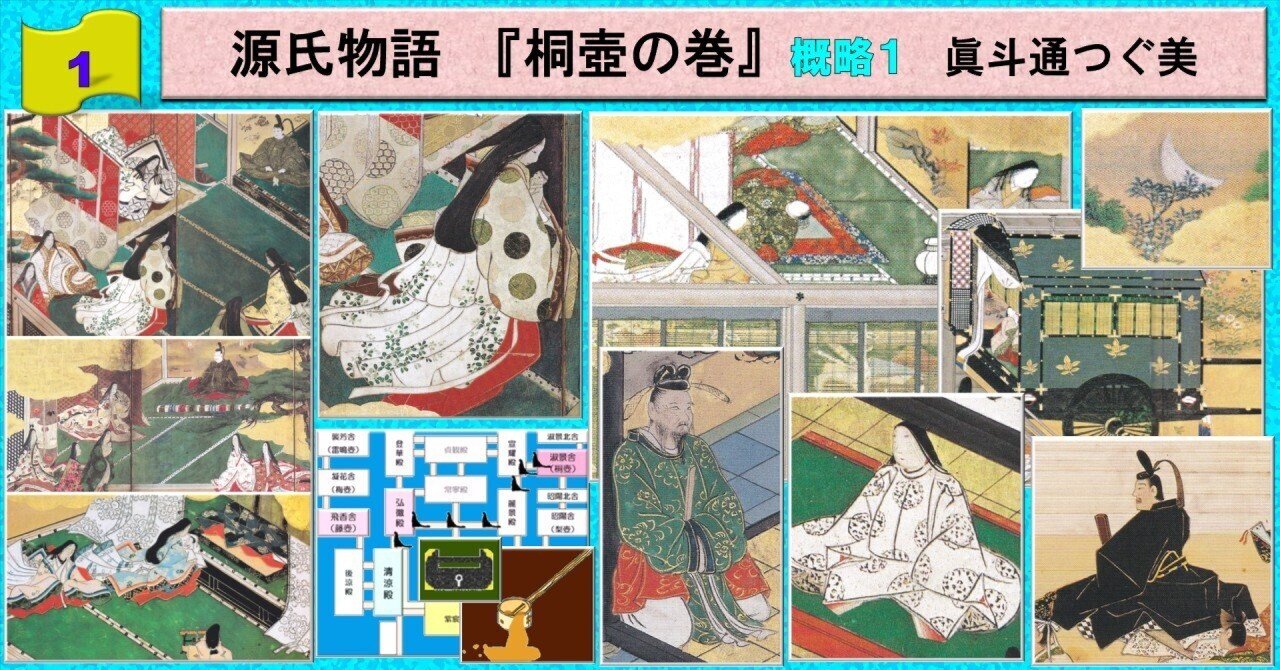 源氏物語 桐壺の巻 概略1（誕生～高麗人の観相）｜眞斗通つぐ美