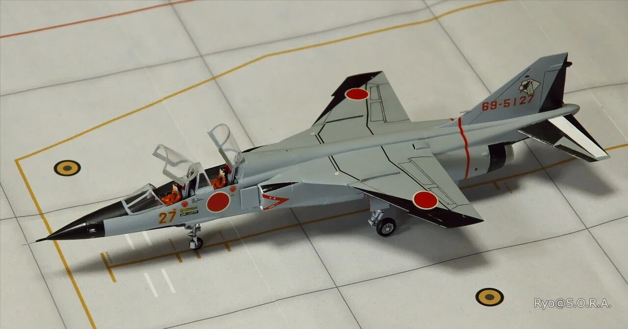 ハセガワ 1/24スケールのプラモデルの2点セット① プラモデル製作記 ハセガワ 1/72 T-2｜Ryo@S.O.R.A.